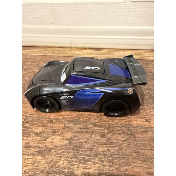 Disney Pixar Cars 3 Jackson Storm Black Blue Number 20 Toy Race Car - Picture 4 of 5
